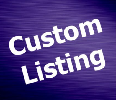 CUSTOM LISTING for ZH