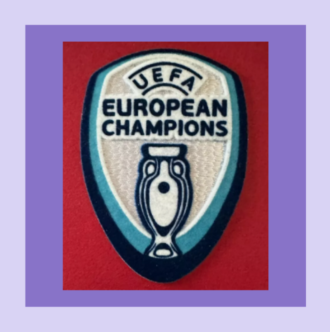 Euro 2016 Winner Champions patch player size Iron On UK STOCK badge Portugal  for Football Shirt